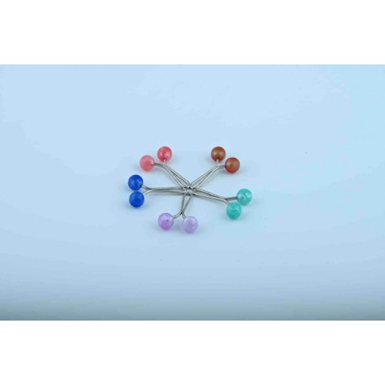 12 Pcs Scarf And Shawl Clips Mixed Color