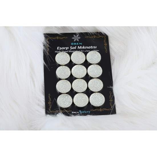 18mm Transparent Color 12 Pieces Magnet 18mm Transparent Color 12 Pieces Magnet