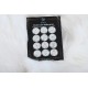 18mm Gray Magnet 12 Pieces 18mm Gray Magnet 12 Pieces