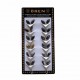 Agate Barley Stone Scarf Shawl Clip 12 pieces