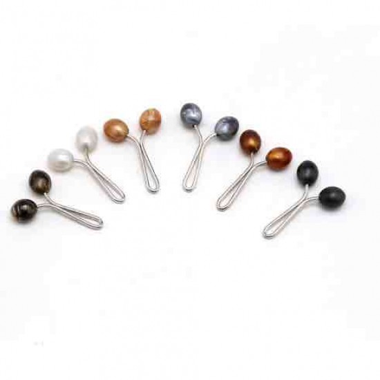 Agate Stone Scarf Shawl Clip 12 pieces