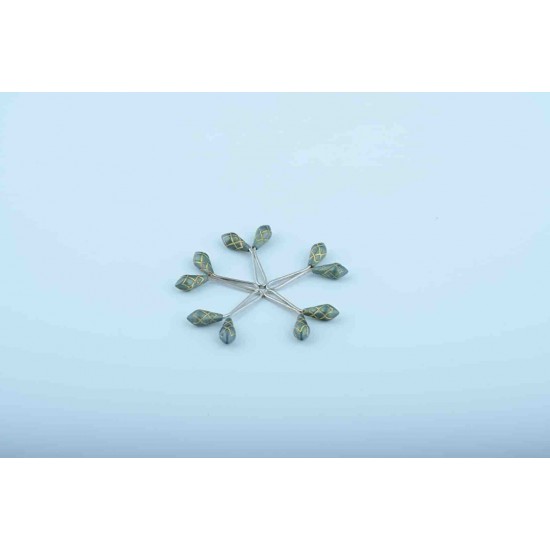 100 Piece Barley Clip Gray 100 Piece Barley Clip Gray