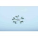 100 Piece Barley Clip Gray 100 Piece Barley Clip Gray