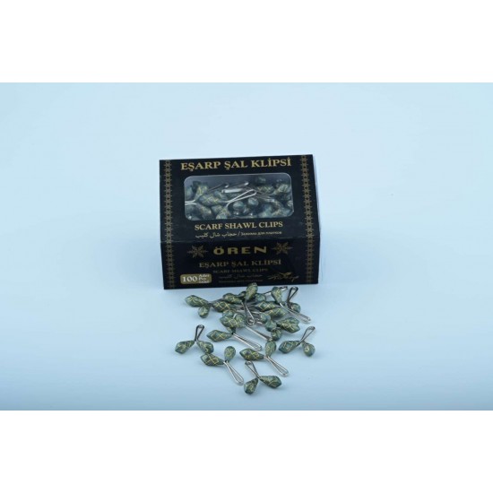 100 Piece Barley Clip Gray 100 Piece Barley Clip Gray