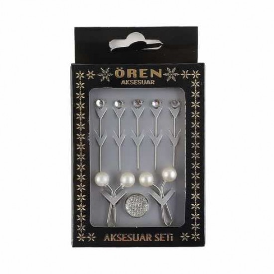 Scarf Accessories Set 8 Pieces