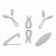Scarf Shawl Clip Needle Set 6 Pieces
