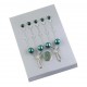 Scarf and Shawl Jewelry Set Green 8 Pieces Scarf and Shawl Jewelry Set Green 8 Pieces