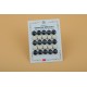 12mm Magnet Pearlescent 25 Pieces 12mm Magnet Pearlescent 25 Pieces