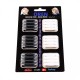 Plastic Hook Scarf and Shawl Needle Black and White Color ( 24 pcs ) Plastic Hook Scarf and Shawl Needle Black and White Color ( 24 pcs )