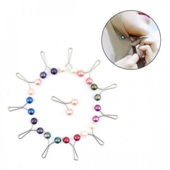 Mixed Color Scarf Shawl Buckle 12 pcs Mixed Color Scarf Shawl Buckle 12 pcs