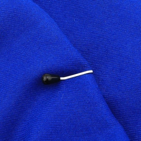 Black Drop Scarf Shawl Buckle 12 pieces