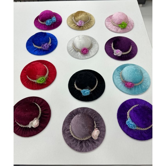 12 Hats and Pincushions Assorted