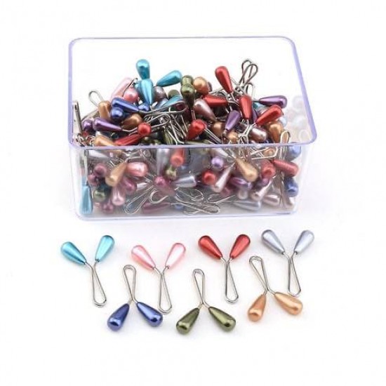 Wholesale Mixed Color Drop Scarf Shawl Buckle 100 Pcs Wholesale Mixed Color Drop Scarf Shawl Buckle 100 Pcs
