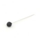 Crystal Stone Black Scarf Needle 12 Pieces Crystal Stone Black Scarf Needle 12 Pieces