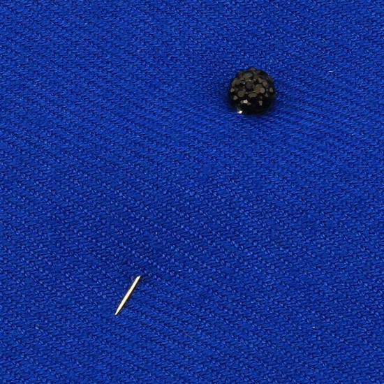 Crystal Stone Black Scarf Needle 12 Pieces Crystal Stone Black Scarf Needle 12 Pieces