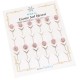 Crystal Stone Pink Scarf Needle 12 Pcs Crystal Stone Pink Scarf Needle 12 Pcs
