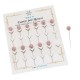 Crystal Stone Pink Scarf Needle 12 Pcs Crystal Stone Pink Scarf Needle 12 Pcs