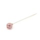 Crystal Stone Pink Scarf Needle 12 Pcs Crystal Stone Pink Scarf Needle 12 Pcs