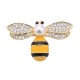 Gold color bee brooch Gold color bee brooch