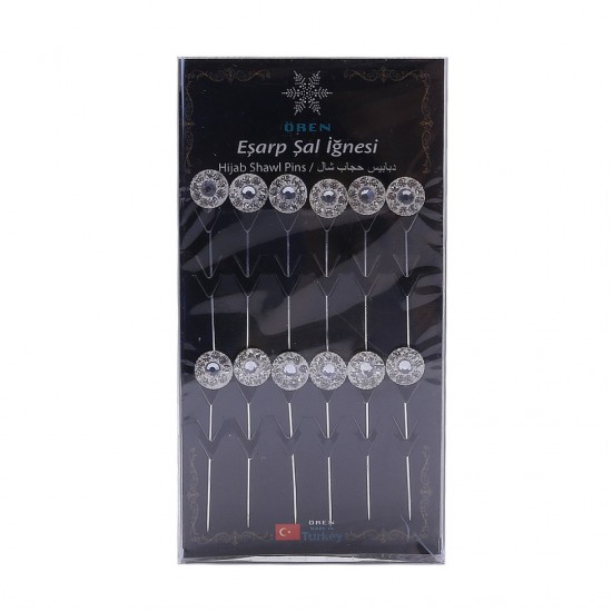 Crystal Stone Scarf Needle 144 Pieces Wholesale Crystal Stone Scarf Needle 144 Pieces Wholesale