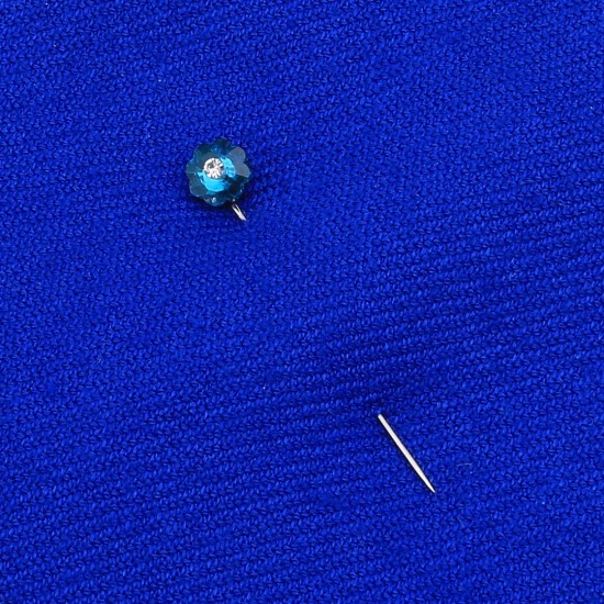 Blue Floral Scarf Needle 12 Pcs Blue Floral Scarf Needle 12 Pcs