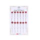 Red Flowering Scarf Needle 12pcs Red Flowering Scarf Needle 12pcs