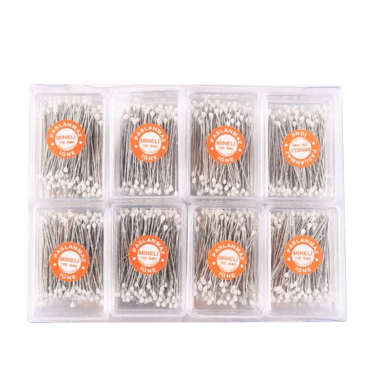24 Pack of Minine Needle White Color (2400pcs)
