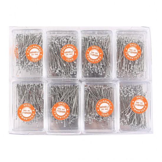 24 Pack Miny Needle Silver Color (2400pcs) 24 Pack Miny Needle Silver Color (2400pcs)