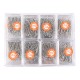 24 Pack Miny Needle Silver Color (2400pcs) 24 Pack Miny Needle Silver Color (2400pcs)
