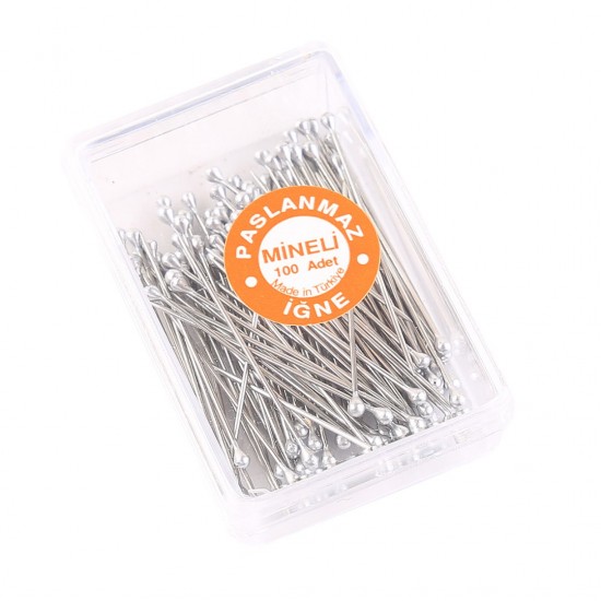 24 Pack Miny Needle Silver Color (2400pcs) 24 Pack Miny Needle Silver Color (2400pcs)