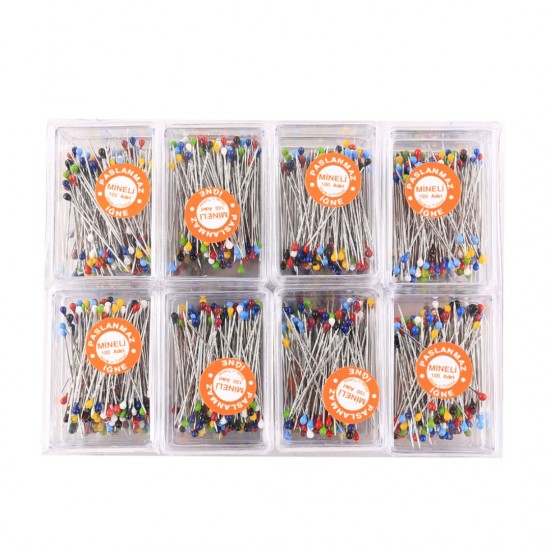 24 Pack of Mini Needle Mixed Color (2400pcs) 24 Pack of Mini Needle Mixed Color (2400pcs)