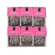 12 pack glass-headed bulk needle in black colored 2400pcs 12 pack glass-headed bulk needle in black colored 2400pcs